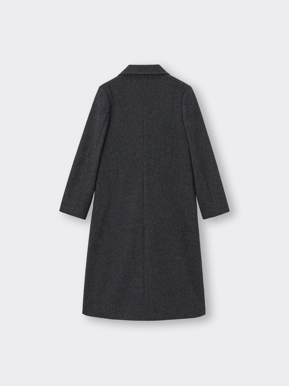 GU Cozy Melton Tailored Coat - Picture 2 of 8